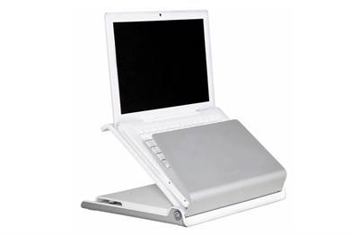 Masa Üstü Laptop Platformu - Gümüş