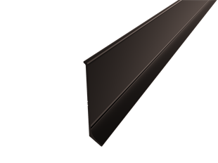 WIND 60 mm Alüminyum Süpürgelik Parlak Eloksal Siyah